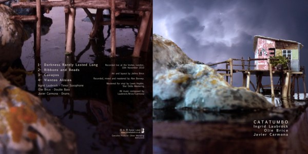 'Catatumbo' LP cover - front and back covers