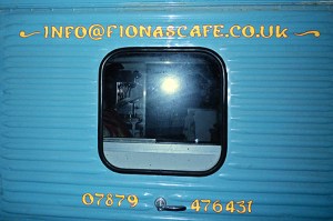 Rear hatch, Fiona's Cafe